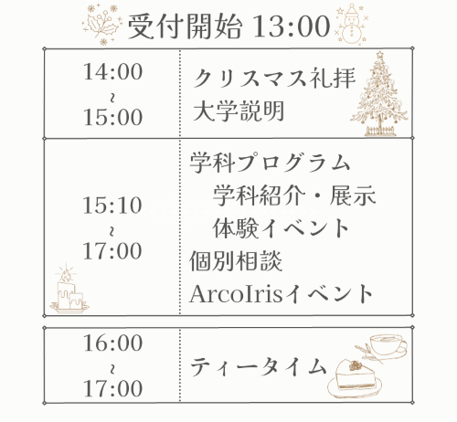 タイムテーブル
